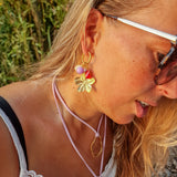 Oorbellen Late Summer Flower 4-in-1