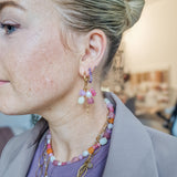 Ketting Kralen Pink Cloud