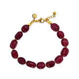 Armband Burgundy Stone