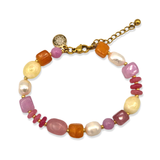Armband Kralen Pink Cloud