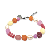 Armband Kralen Pink Cloud