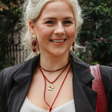 Ketting Burgundy Little Beads