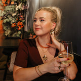 Oorbellen Statement Flower