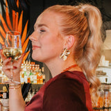 Oorbellen Statement Flower