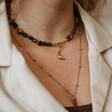 Ketting Tiger Eye Pebble Stones