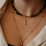 Ketting Tiger Eye Pebble Stones