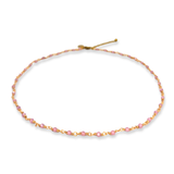 Ketting Shimmer Rose quartz