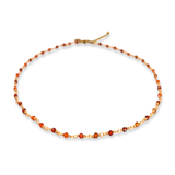 Ketting Shimmer Topaz oranje