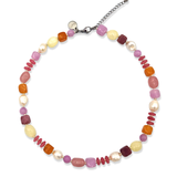 Ketting Kralen Pink Cloud