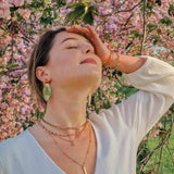 Ketting Shimmer Topaz oranje