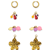 Oorbellen Late Summer Flower 4-in-1