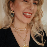 Ketting Gold Beads Pearls