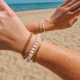 Armband Candy Latte White