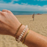 Armband Candy Latte White