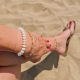 Armband Candy Latte White