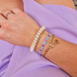 Armband Candy Latte White