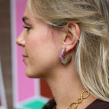 Marble Edge Hoops