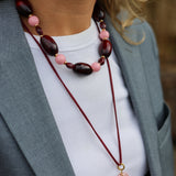 Ketting Cord Merlot Tie