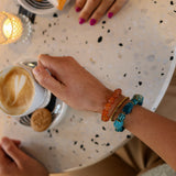 Armband Teal Flow