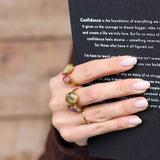 Ring Olive Stone Oval