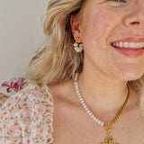 Oorbellen Candy Latte White