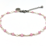 Armband Shimmer Rose quartz