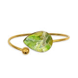 Cuff Green Marble Drop