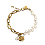 Armband Coastal Treasures Pearl & Fish