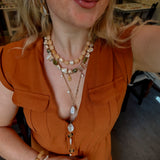 Ketting Summer Glow Textured Drop