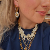 Oorbellen Coastal Treasures Shell & Seastar