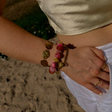 Armband Sunset Heat Pink Zirconia