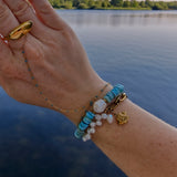 Handchain Sunset Heat Turquoise