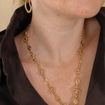 Detail van de Fleurette Ketting met verstelbare sluiting