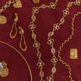 Fleurette Ketting en Armband in een selectie gouden Essentials