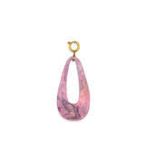 Hanger Purple Gold Marble Diamond
