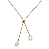 Ketting Coastal Treasures Pearl Slide