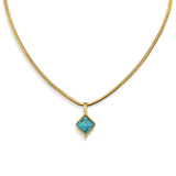 Ketting Summer Heat Turquoise Pendant