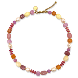 Ketting Kralen Pink Cloud