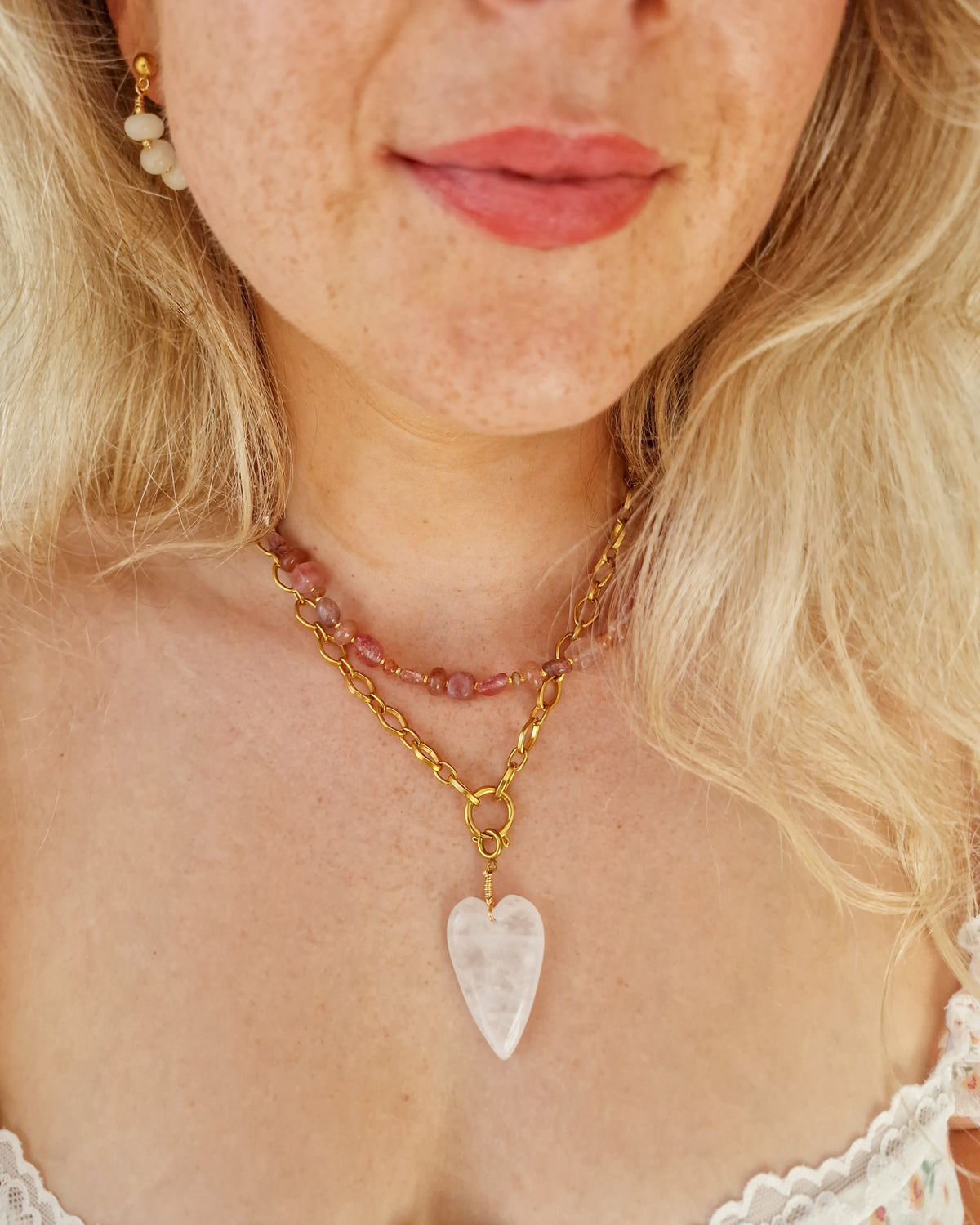 Ketting Diamond schakels op model