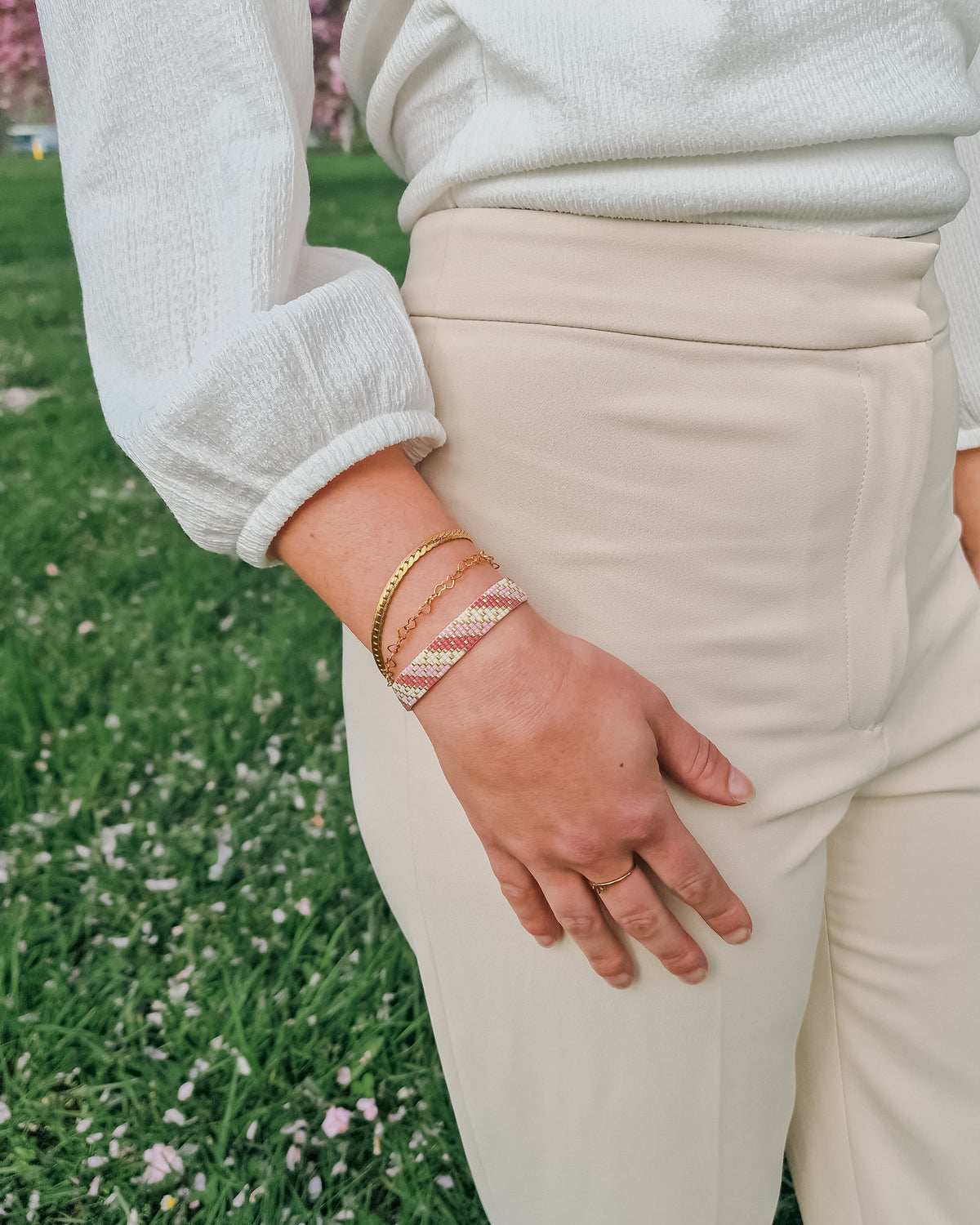 Armband Snake op model