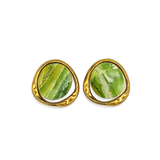 Oorbellen Green Mini Studs