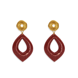 Oorbellen Wildberry Red Drop