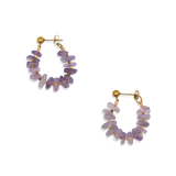 Oorbellen Amethyst Light