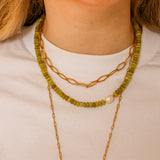 Ketting Pearl in Grass