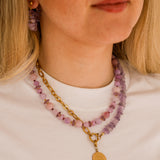 Ketting Light Amethyst