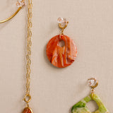 Hanger Green Gold Marble Diamond
