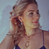 Ketting Golden Organic charm