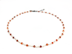 Ketting Shimmer Topaz oranje